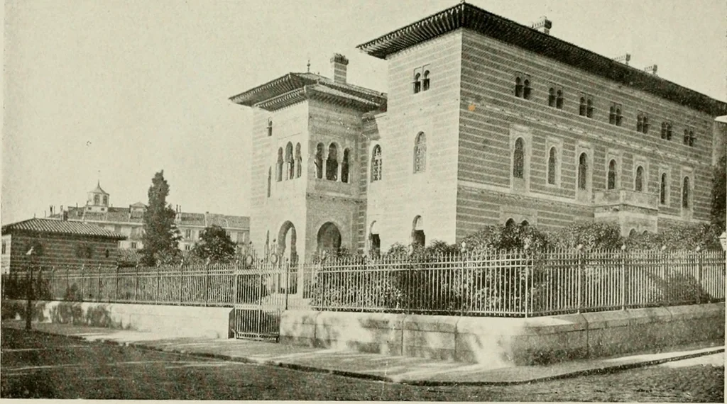 An illustration from Madrid : an historical description and handbook of the Spanish Capital, 1909, leaf 262