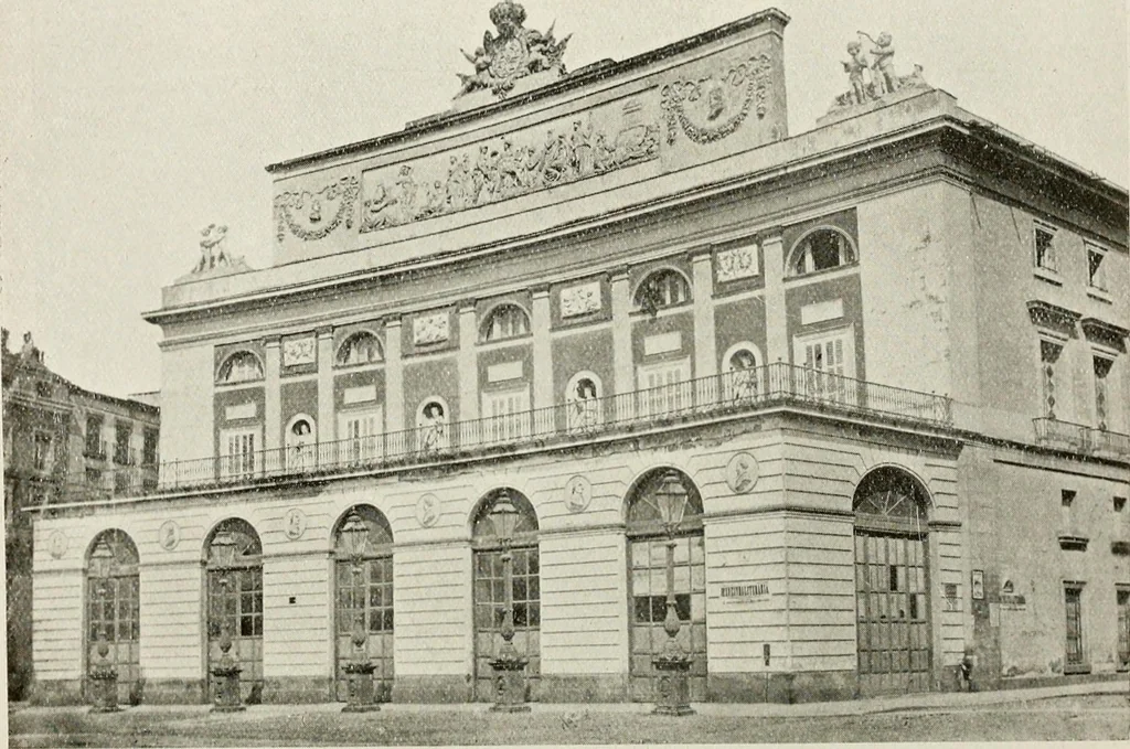 An illustration from Madrid : an historical description and handbook of the Spanish Capital, 1909, leaf 267