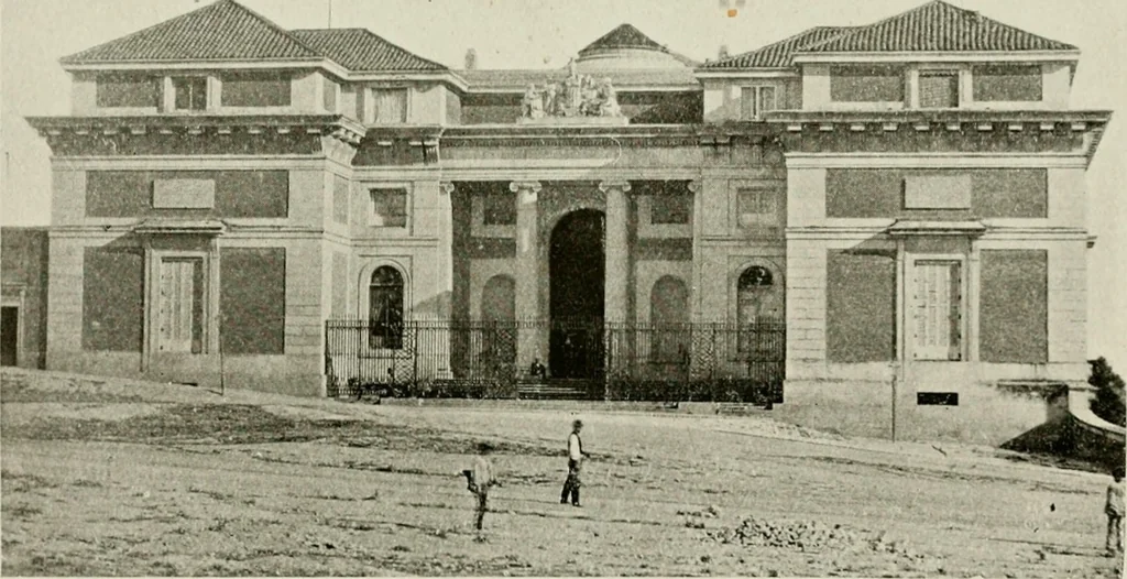 An illustration from Madrid : an historical description and handbook of the Spanish Capital, 1909, leaf 274