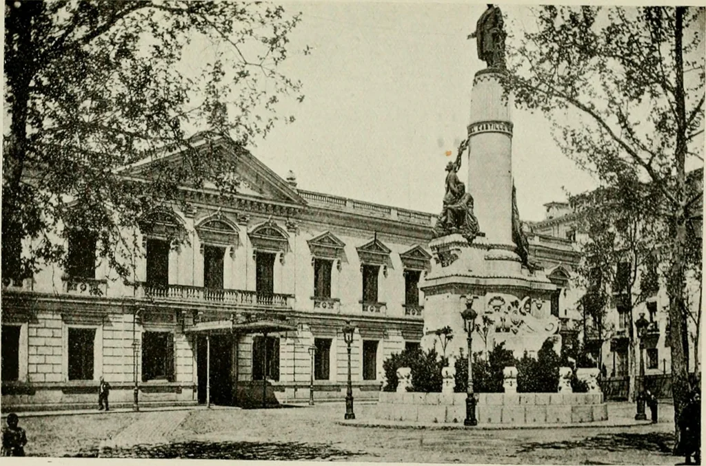 An illustration from Madrid : an historical description and handbook of the Spanish Capital, 1909, leaf 280