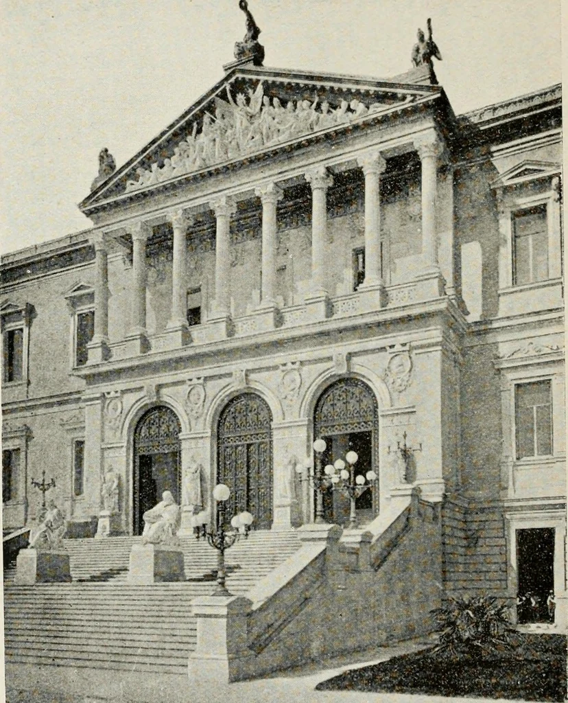An illustration from Madrid : an historical description and handbook of the Spanish Capital, 1909, leaf 285