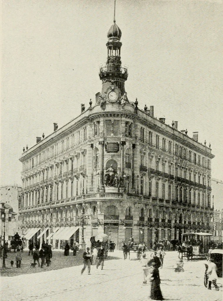 An illustration from Madrid : an historical description and handbook of the Spanish Capital, 1909, leaf 289