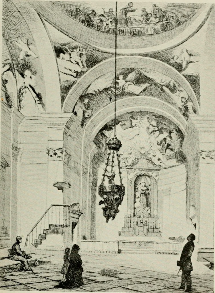An illustration from Madrid : an historical description and handbook of the Spanish Capital, 1909, leaf 336