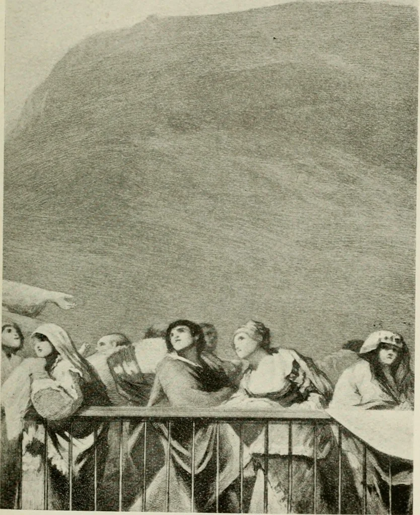 An illustration from Madrid : an historical description and handbook of the Spanish Capital, 1909, leaf 350