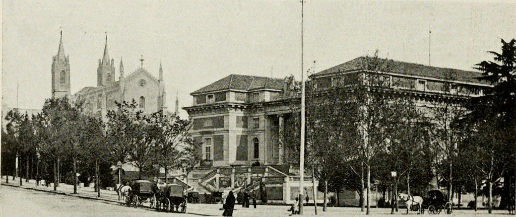 An illustration from Madrid : an historical description and handbook of the Spanish Capital, 1909, leaf 353