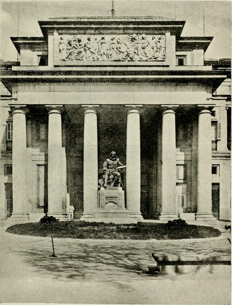 An illustration from Madrid : an historical description and handbook of the Spanish Capital, 1909, leaf 354