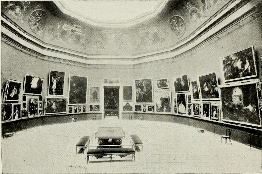 An illustration from Madrid : an historical description and handbook of the Spanish Capital, 1909, leaf 355