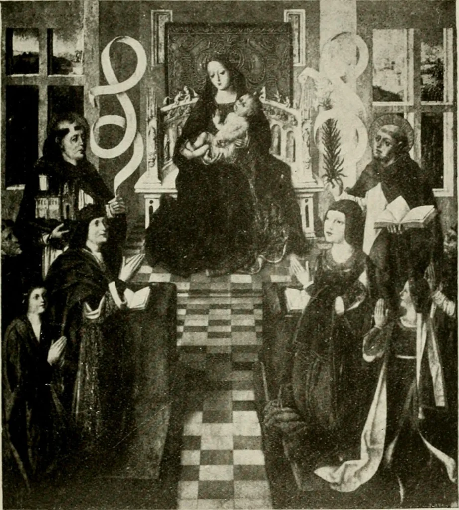 An illustration from Madrid : an historical description and handbook of the Spanish Capital, 1909, leaf 416