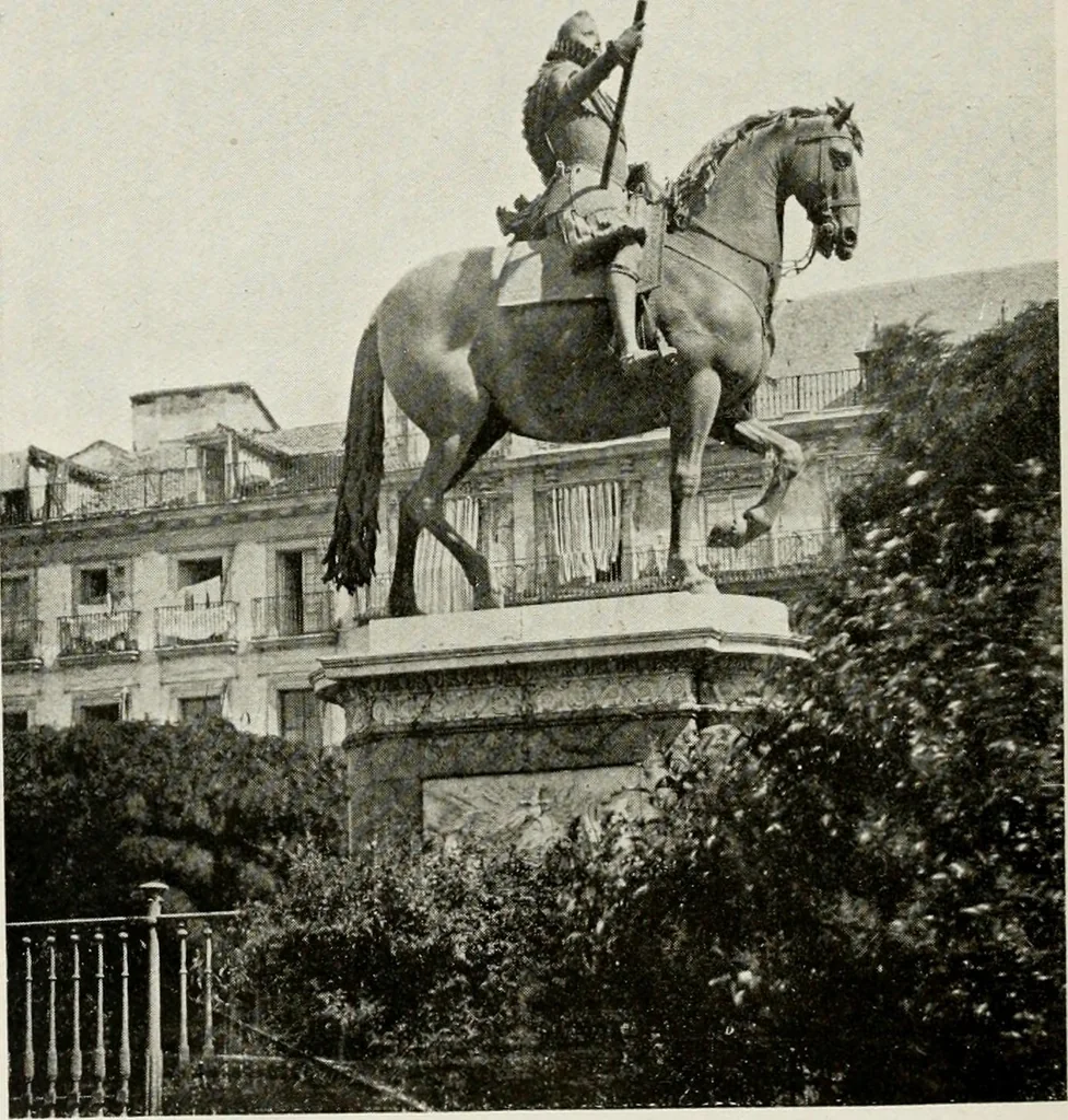 An illustration from Madrid : an historical description and handbook of the Spanish Capital, 1909, leaf 495