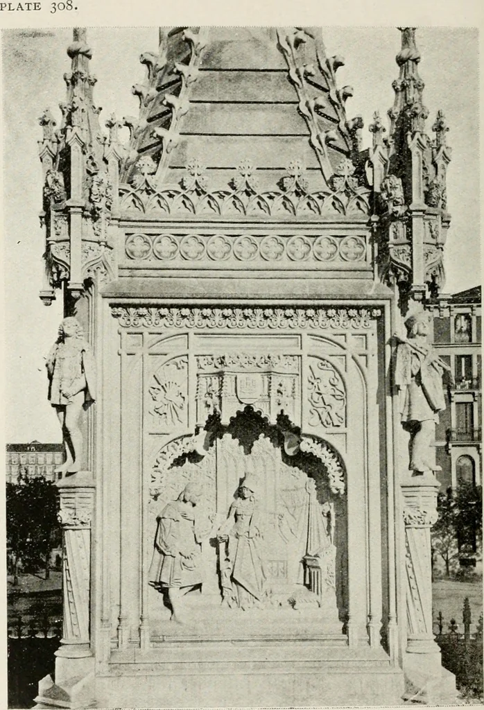 An illustration from Madrid : an historical description and handbook of the Spanish Capital, 1909, leaf 507