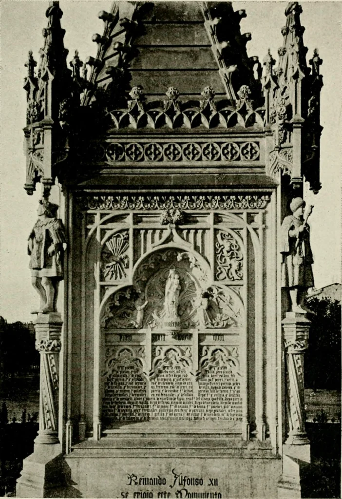 An illustration from Madrid : an historical description and handbook of the Spanish Capital, 1909, leaf 510