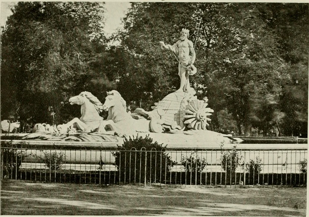 An illustration from Madrid : an historical description and handbook of the Spanish Capital, 1909, leaf 512