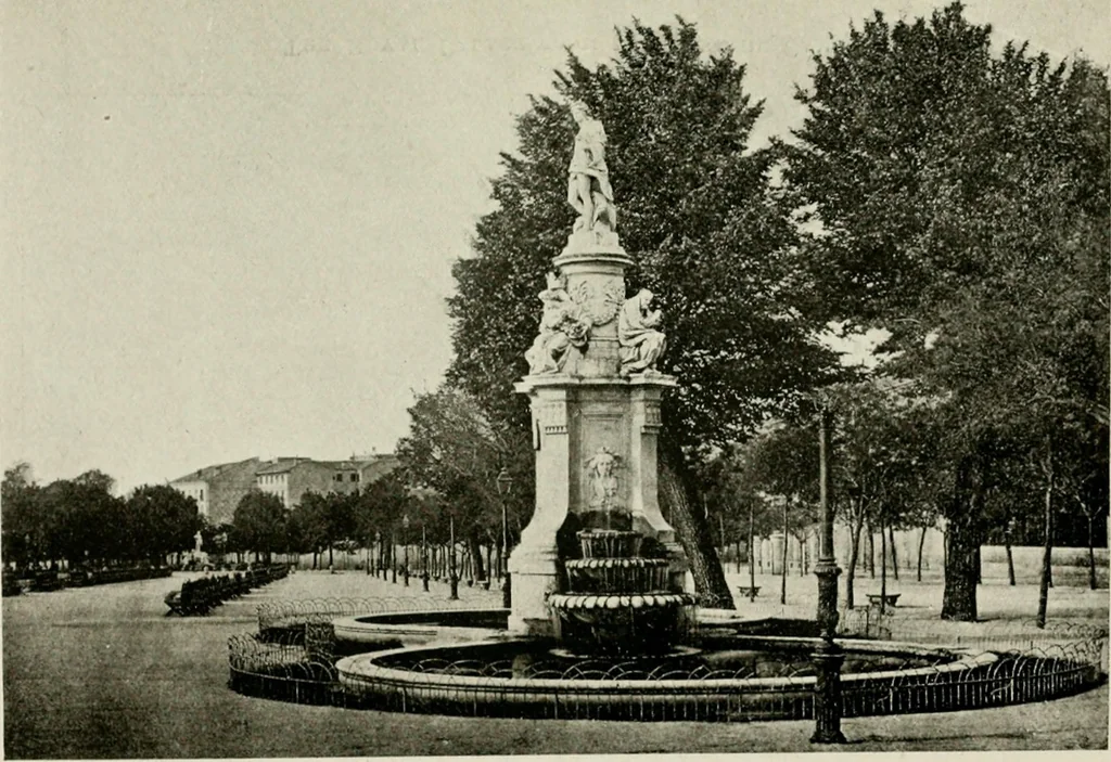 An illustration from Madrid : an historical description and handbook of the Spanish Capital, 1909, leaf 514