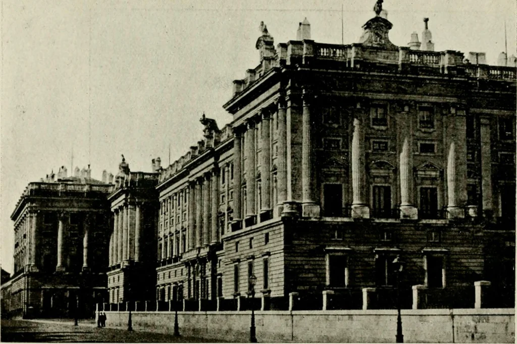 An illustration from Madrid : an historical description and handbook of the Spanish Capital, 1909, leaf 518