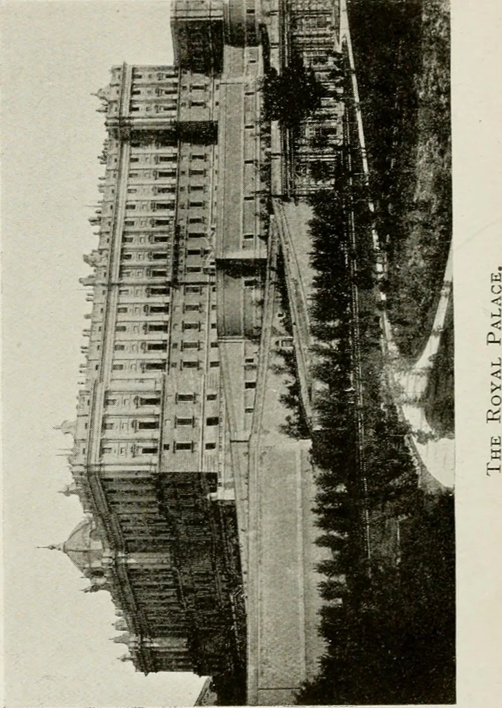 An illustration from Madrid : an historical description and handbook of the Spanish Capital, 1909, leaf 519
