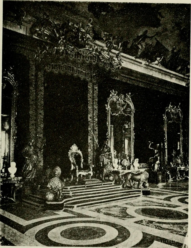 An illustration from Madrid : an historical description and handbook of the Spanish Capital, 1909, leaf 526