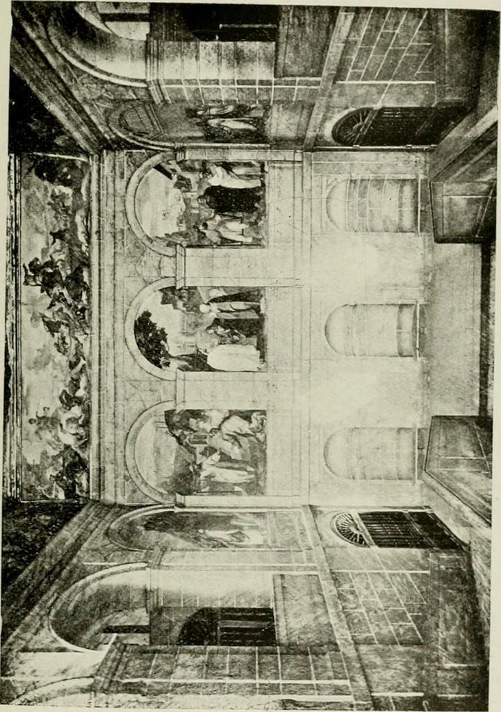 An illustration from Madrid : an historical description and handbook of the Spanish Capital, 1909, leaf 556