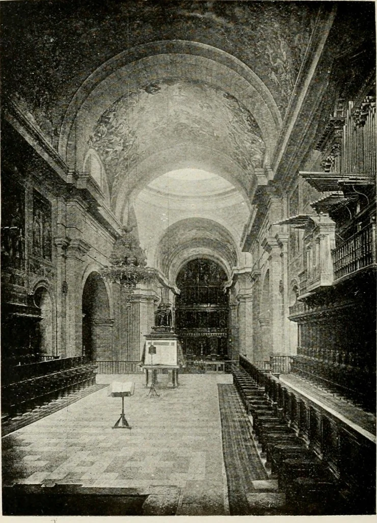 An illustration from Madrid : an historical description and handbook of the Spanish Capital, 1909, leaf 557