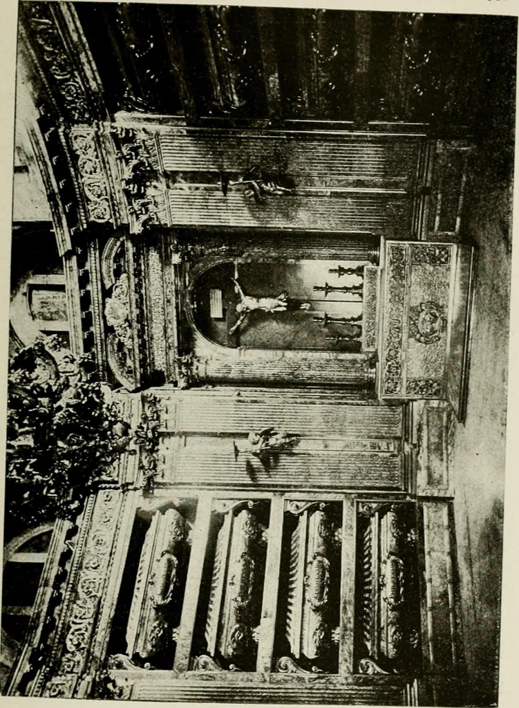 An illustration from Madrid : an historical description and handbook of the Spanish Capital, 1909, leaf 558