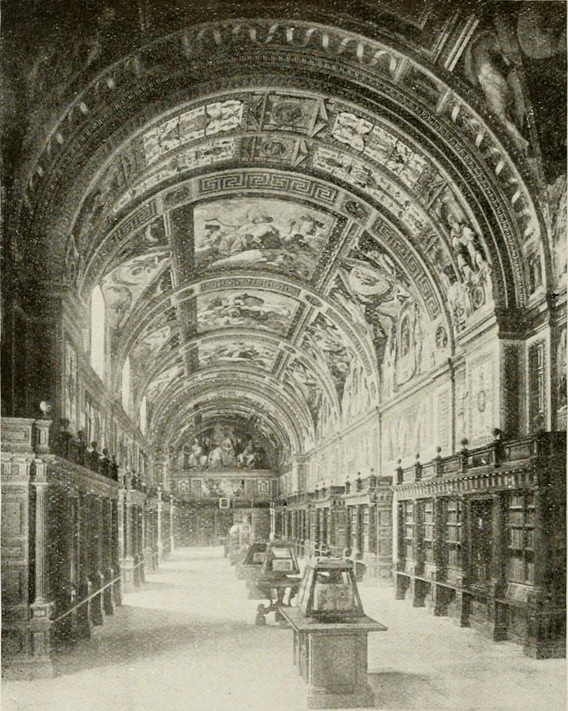 An illustration from Madrid : an historical description and handbook of the Spanish Capital, 1909, leaf 567