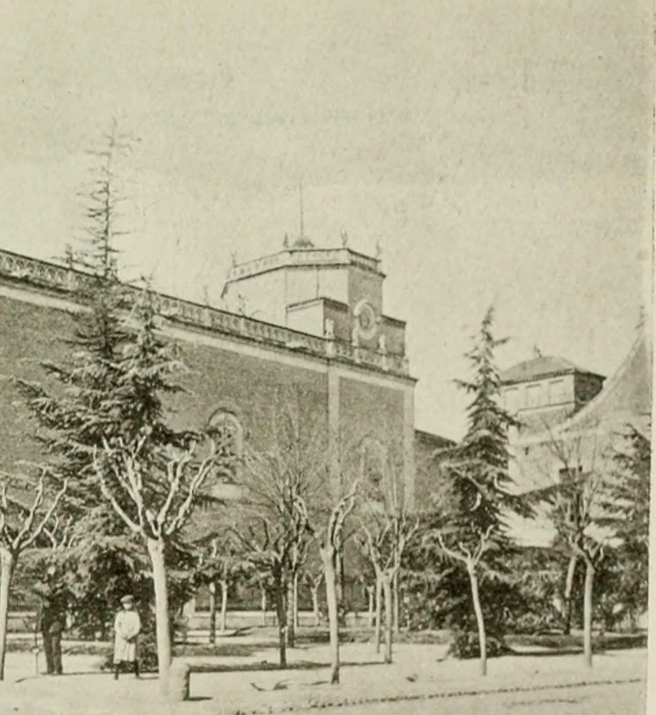 An illustration from Madrid : an historical description and handbook of the Spanish Capital, 1909, leaf 590