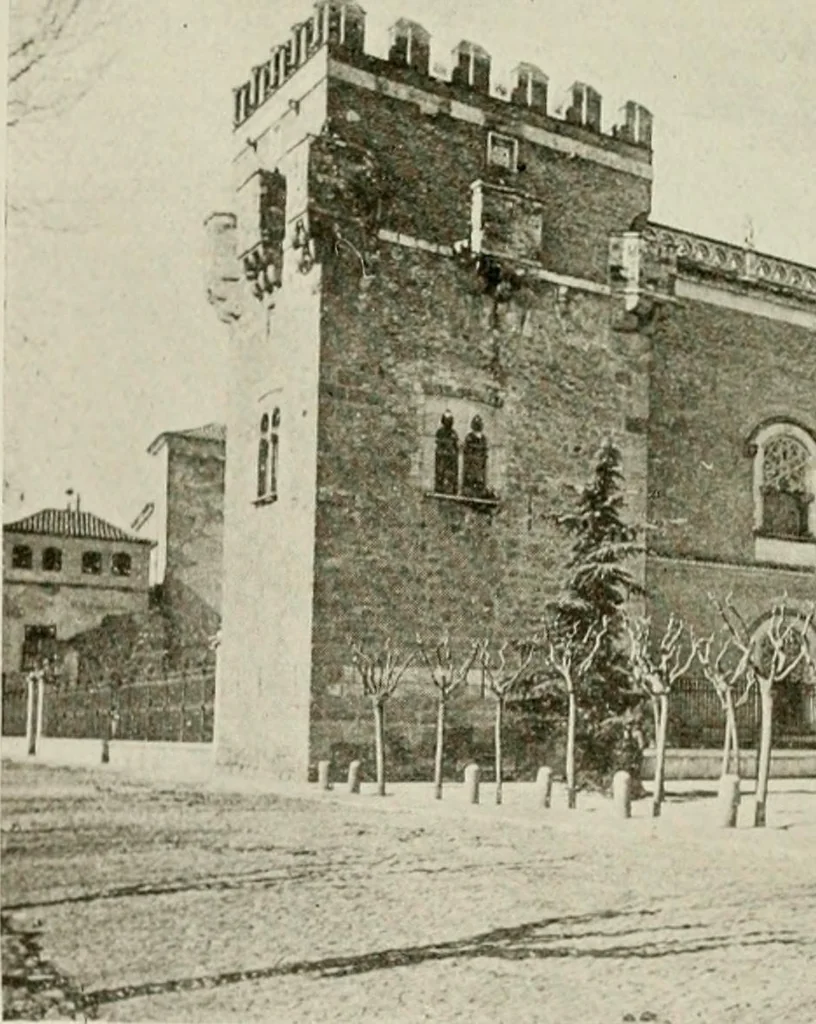 An illustration from Madrid : an historical description and handbook of the Spanish Capital, 1909, leaf 590