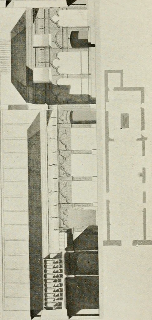 An illustration from Madrid : an historical description and handbook of the Spanish Capital, 1909, leaf 599