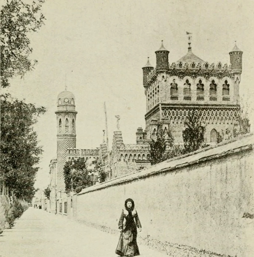 An illustration from Madrid : an historical description and handbook of the Spanish Capital, 1909, leaf 602