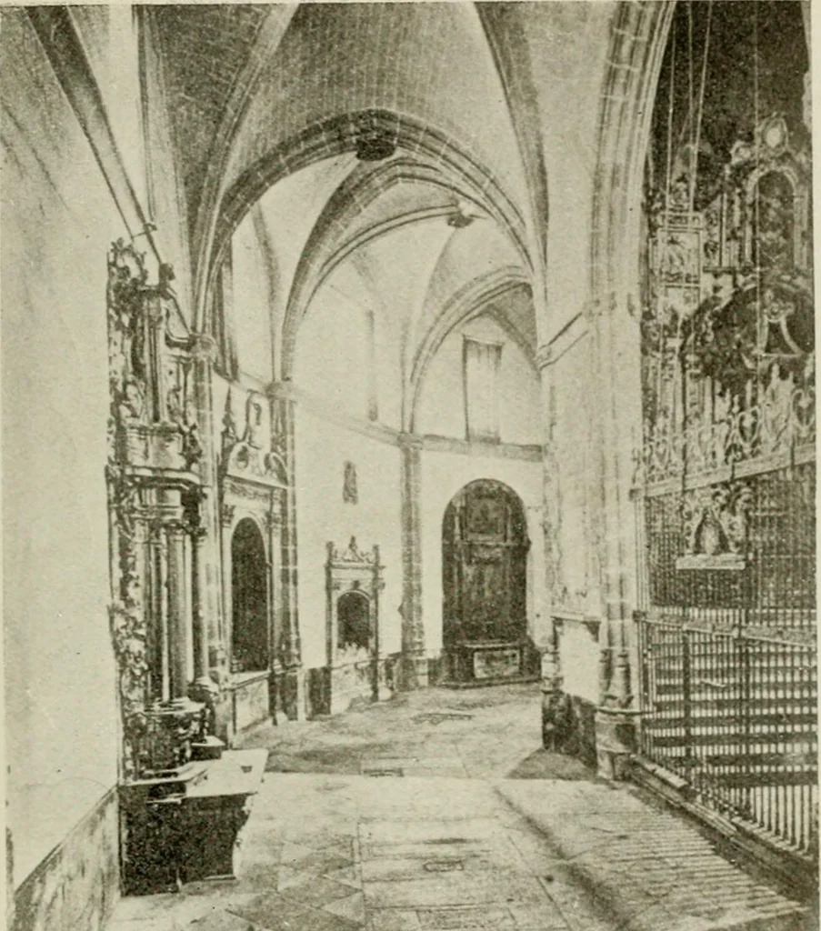 An illustration from Madrid : an historical description and handbook of the Spanish Capital, 1909, leaf 606