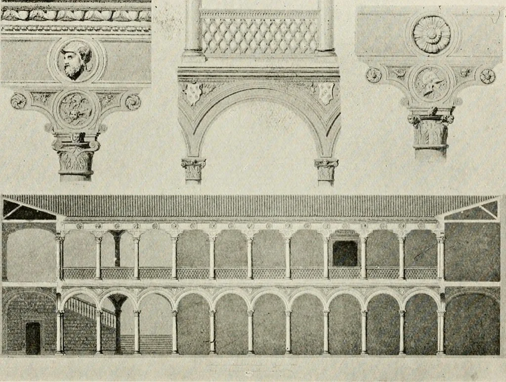 An illustration from Madrid : an historical description and handbook of the Spanish Capital, 1909, leaf 615