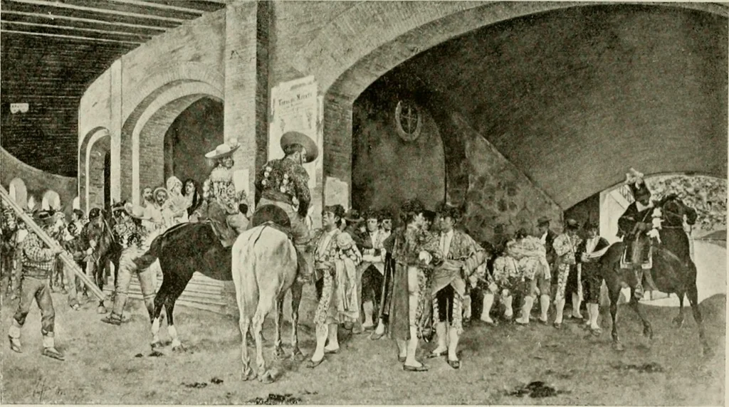 An illustration from Madrid : an historical description and handbook of the Spanish Capital, 1909, leaf 622