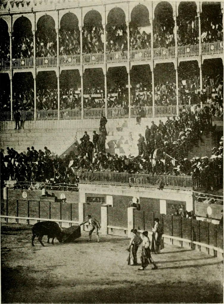 An illustration from Madrid : an historical description and handbook of the Spanish Capital, 1909, leaf 638