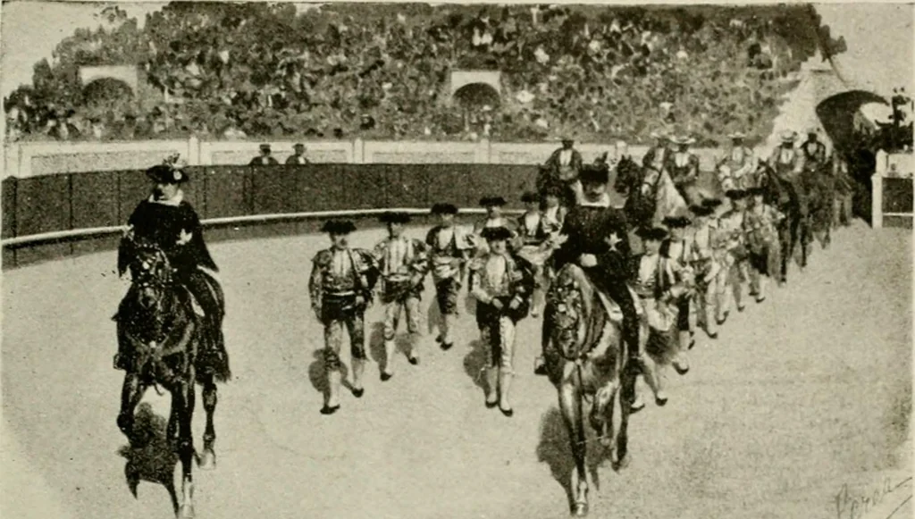 An illustration from Madrid : an historical description and handbook of the Spanish Capital, 1909, leaf 642