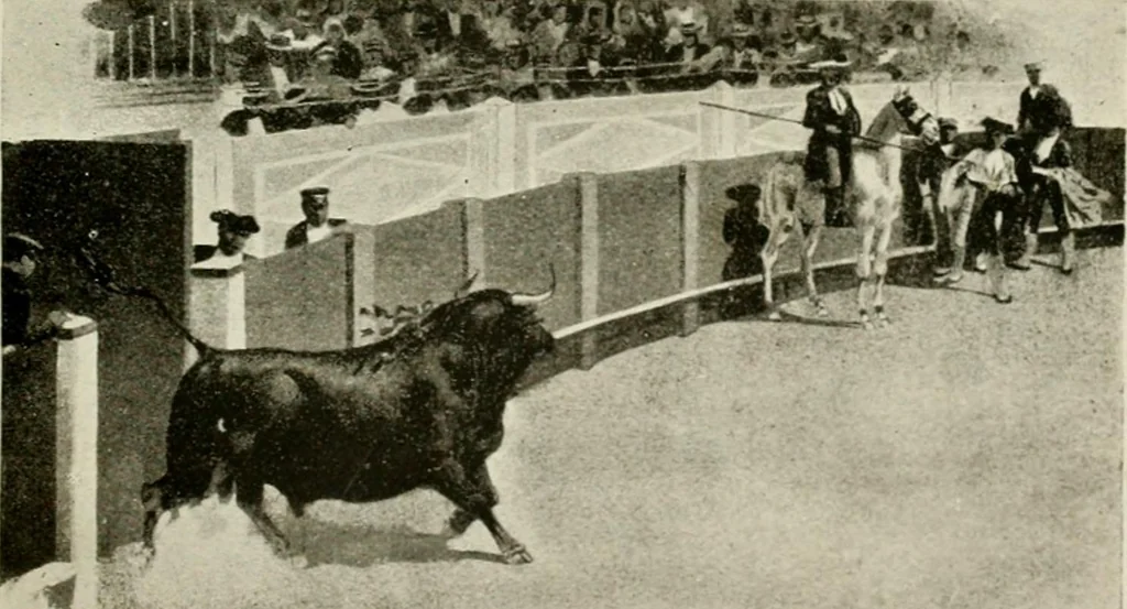 An illustration from Madrid : an historical description and handbook of the Spanish Capital, 1909, leaf 642