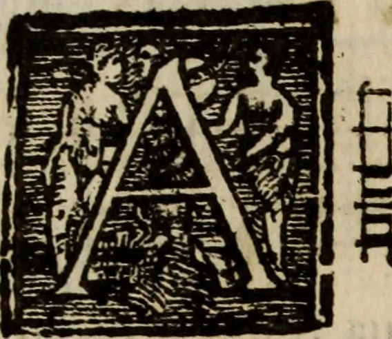 An illustration from Madrigali ... a cinqve voci. Libro primo[-sesto] .., 1611, leaf 103
