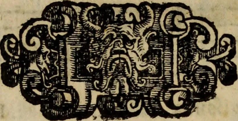 An illustration from Madrigali ... a cinqve voci. Libro primo[-sesto] .., 1611, leaf 111