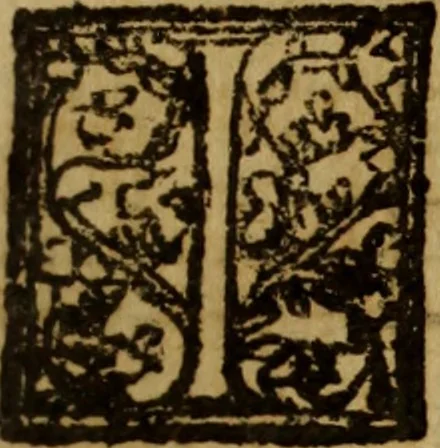 An illustration from Madrigali ... a cinqve voci. Libro primo[-sesto] .., 1611, leaf 118