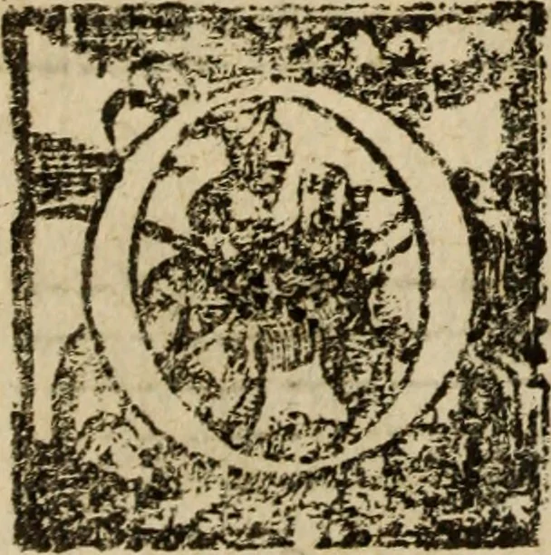 An illustration from Madrigali ... a cinqve voci. Libro primo[-sesto] .., 1611, leaf 13