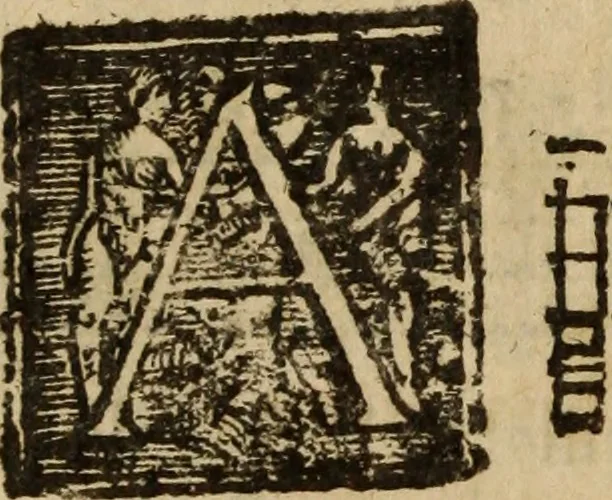 An illustration from Madrigali ... a cinqve voci. Libro primo[-sesto] .., 1611, leaf 131