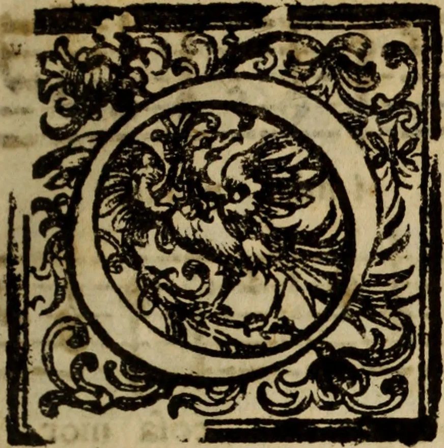 An illustration from Madrigali ... a cinqve voci. Libro primo[-sesto] .., 1611, leaf 140