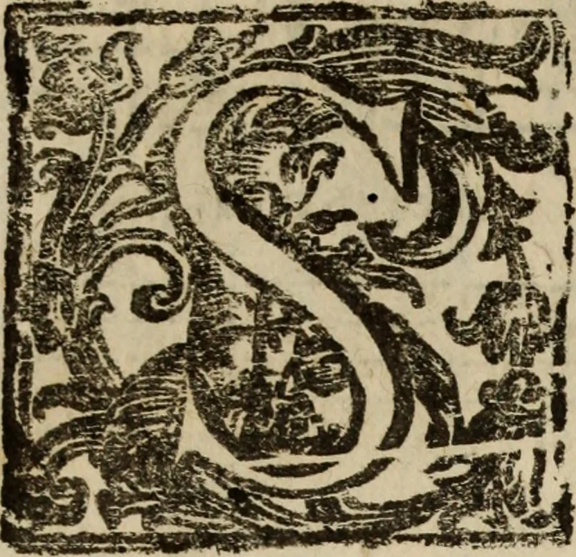 An illustration from Madrigali ... a cinqve voci. Libro primo[-sesto] .., 1611, leaf 15