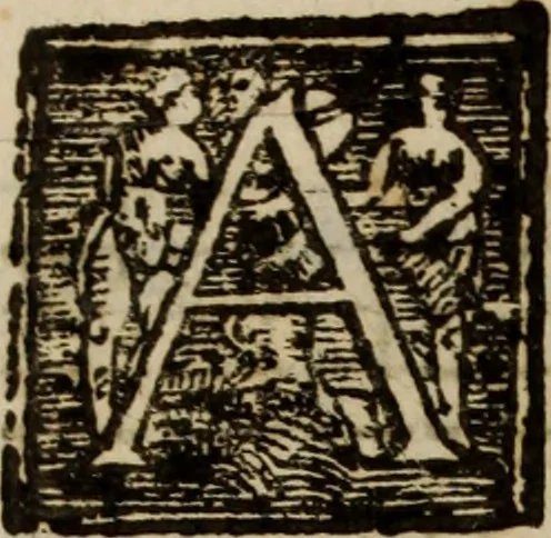 An illustration from Madrigali ... a cinqve voci. Libro primo[-sesto] .., 1611, leaf 155