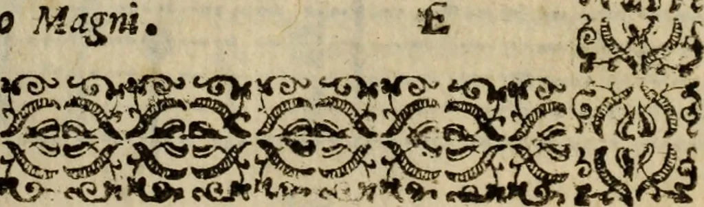 An illustration from Madrigali ... a cinqve voci. Libro primo[-sesto] .., 1611, leaf 156