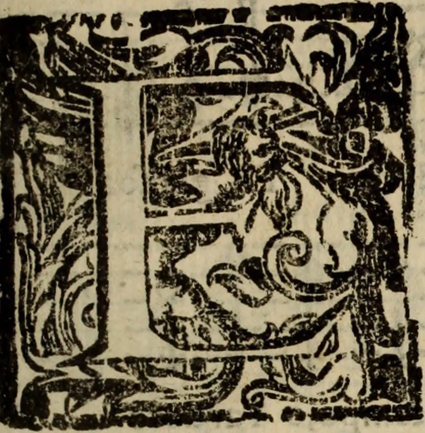An illustration from Madrigali ... a cinqve voci. Libro primo[-sesto] .., 1611, leaf 176
