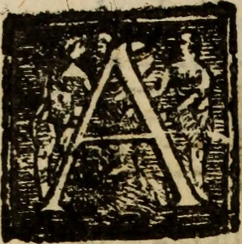 An illustration from Madrigali ... a cinqve voci. Libro primo[-sesto] .., 1611, leaf 187