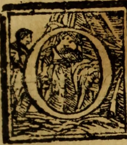 An illustration from Madrigali ... a cinqve voci. Libro primo[-sesto] .., 1611, leaf 188