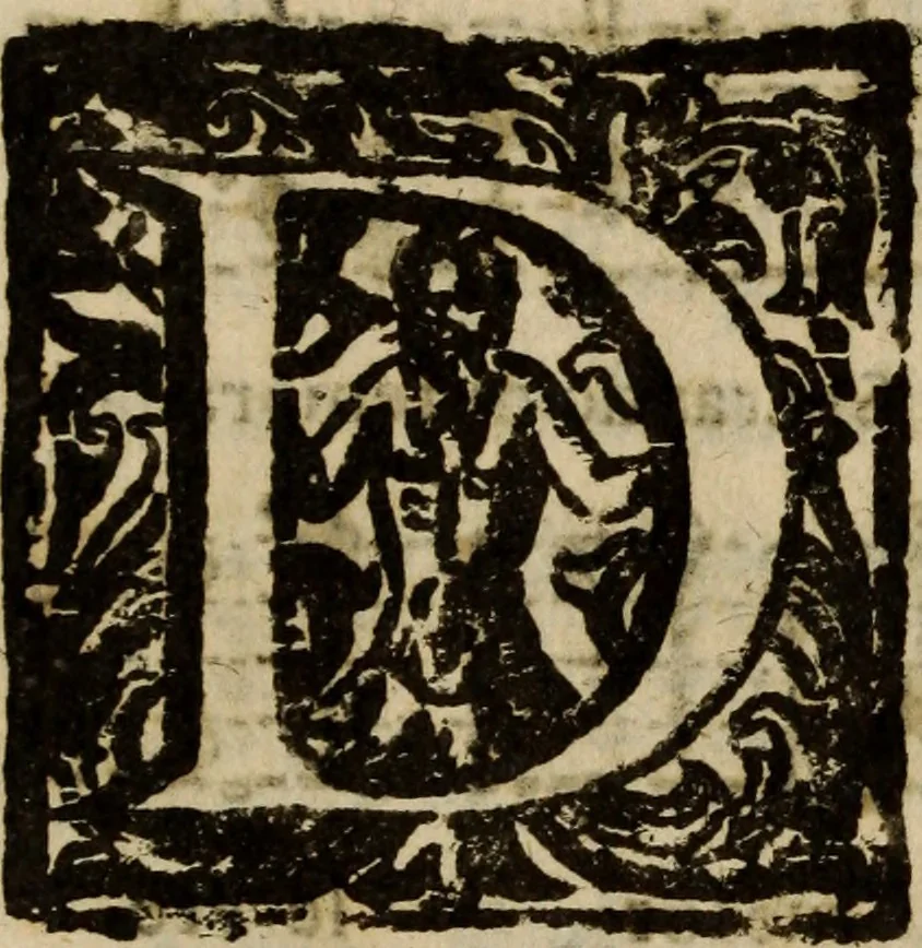 An illustration from Madrigali ... a cinqve voci. Libro primo[-sesto] .., 1611, leaf 19