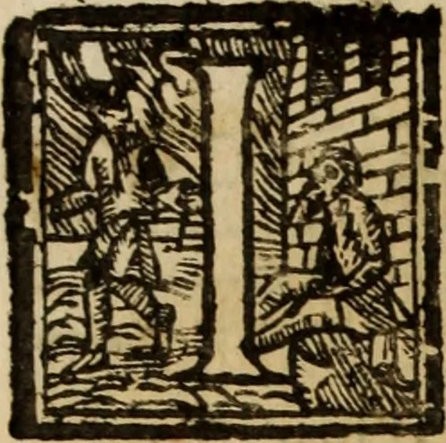 An illustration from Madrigali ... a cinqve voci. Libro primo[-sesto] .., 1611, leaf 193