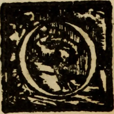 An illustration from Madrigali ... a cinqve voci. Libro primo[-sesto] .., 1611, leaf 195