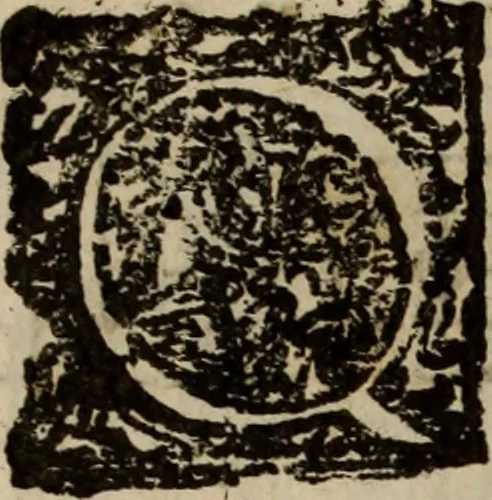 An illustration from Madrigali ... a cinqve voci. Libro primo[-sesto] .., 1611, leaf 207